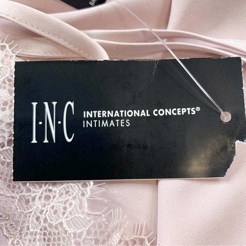 Inc International Concepts Silky Satin Camisole Top Size L Pale Rose Pink NEW - Picture 9 of 10